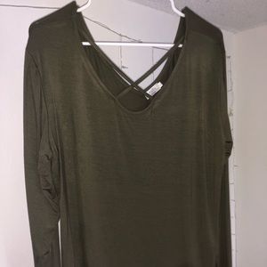 Long sleeve blouse